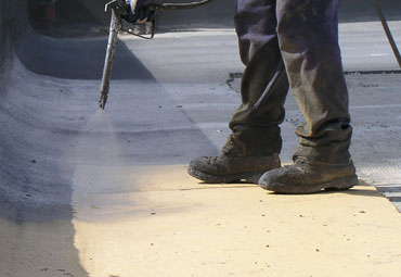 coating systems over Pueblo spray foam roof systems